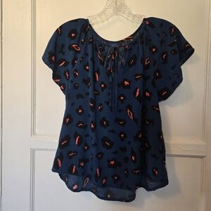 Shein leopard print top